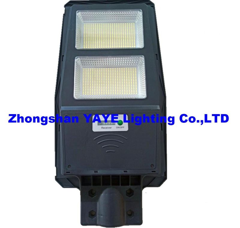 Yaye Hottest Sell Factory Price High Quality 300W All in One Solar LED Street Road Garden Wall Light with 500PCS Stock/ Remote Controller (YAYE-22SLSL300WC)