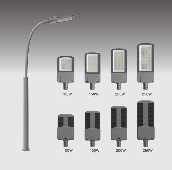 High Power LED Solar Lamps Manufacturers in China Outdoor100W Solar Street Light with LED Lights for Road Lighting