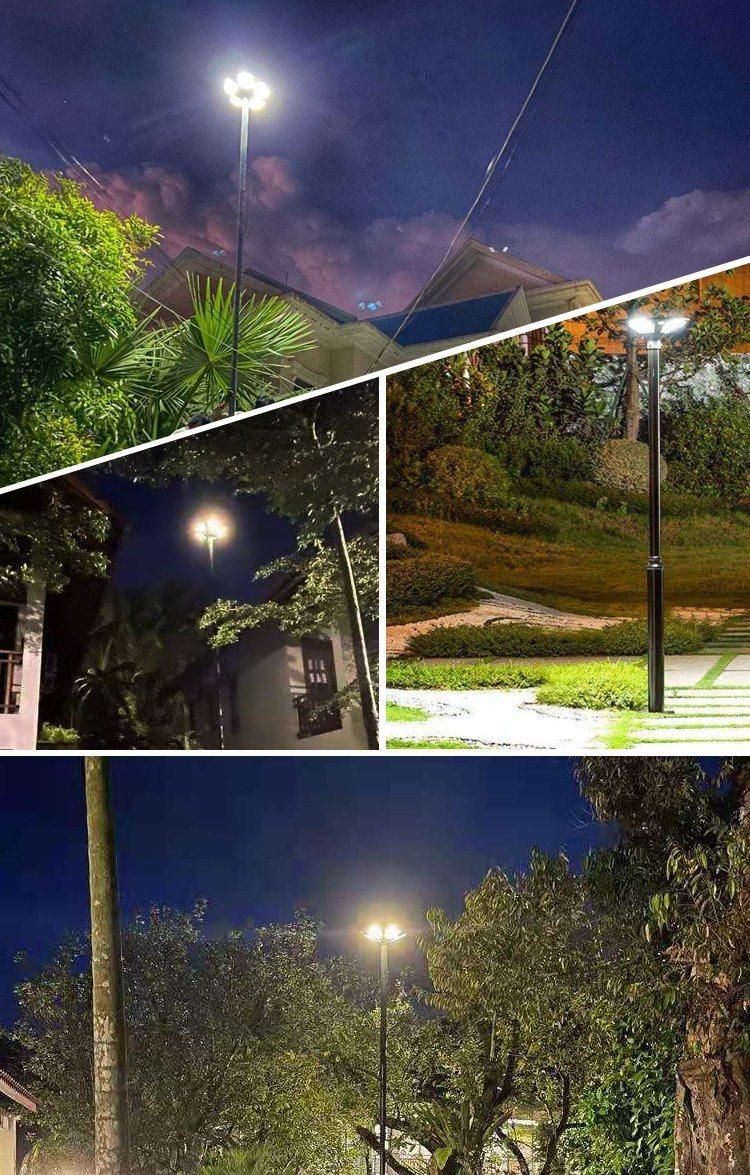 Bspro IP65 Waterproof 6500K Remote Control Street Lamp Solar Garden Light