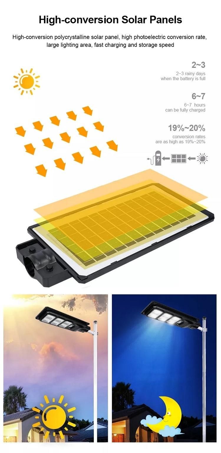 Remote Control High-Performance 50W Hot-Selling Solar Integrated Street Light