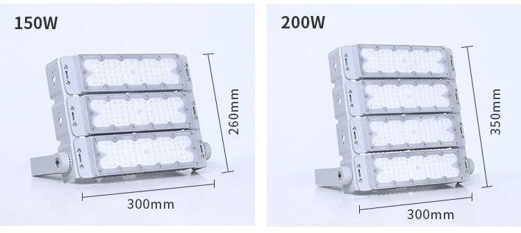 High Lumens 5 Years Warranty Super Competitive Modular Sports Feild Lighting 400W-600W LED Tunnel Light LED Flood Light CS-Mzcl