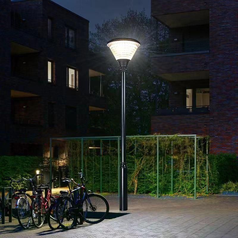 Outdoor Garden Lawn Landscape All in One with Pole Solar Street LED Light