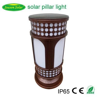 IP65 Lighting Outdoor Fence Post Garden LED Light Solar Fence Light