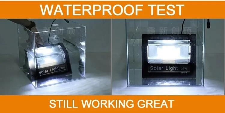 Solar Powered Panel LED Night Rechargeable Outdoor Flood Light 100W Solar Lamps