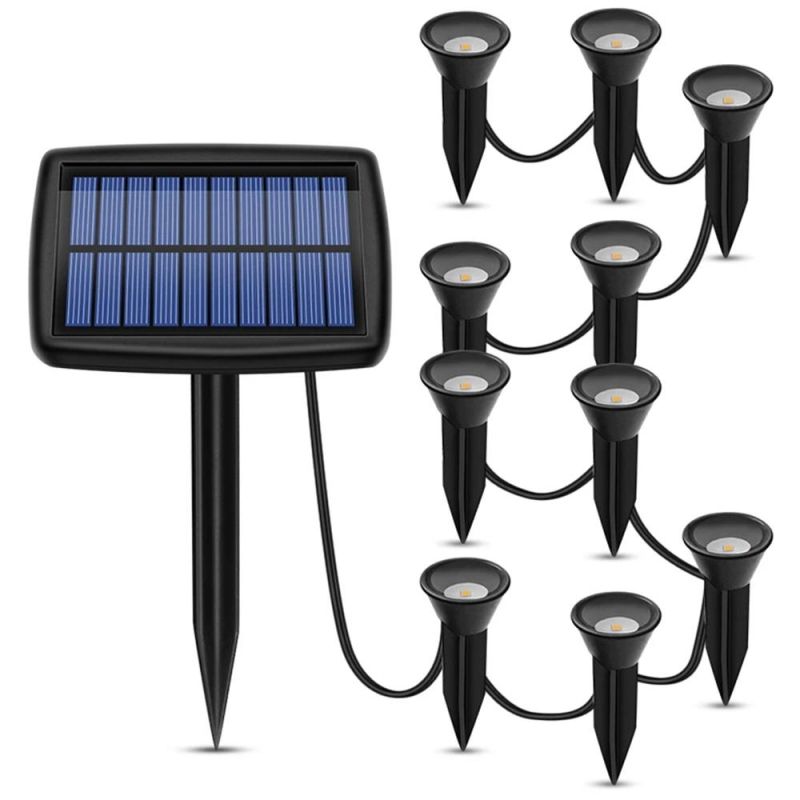 Solar COB Garden Lawn Lamp Outdoor LED Spike Light Ground Light Garden Landscape Lawn Lamp Road