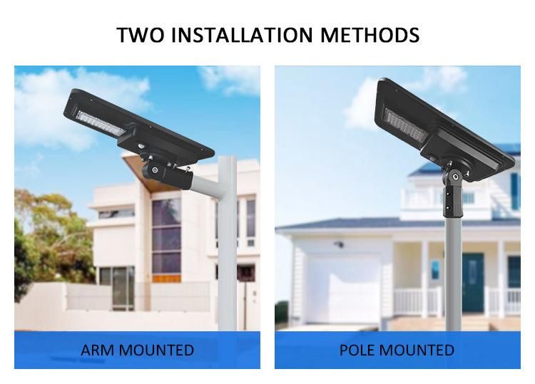 Adjustment Base Design Outdoor Lighting 20W Integrated LED Solar Light