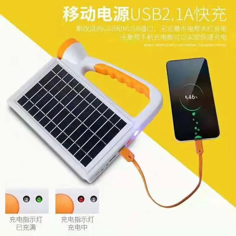 Yaye 2022 Hottest Sell 100W Solar LED Rechargeable Portable Multifunctional Spot Light for Mobile Charger with 1000PCS Stock