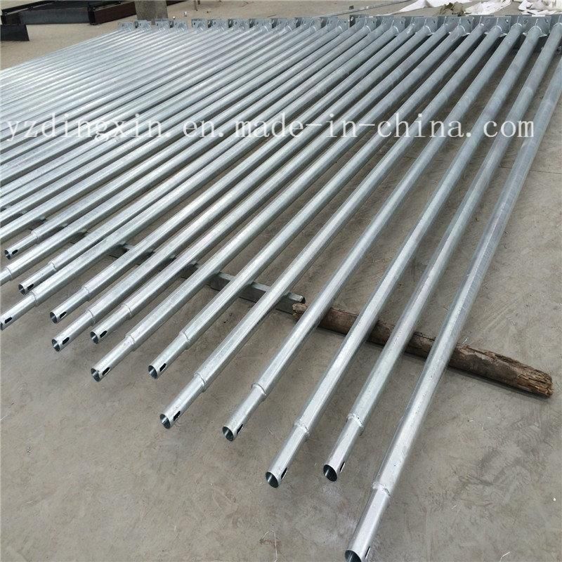 Galvanized Octagonal Steel Posts in LED Street Light