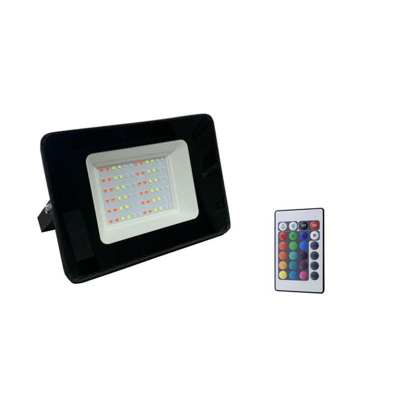 IP65 RGB Remote Controller LED Outdoor Floodlight Color Changeing Outdoor LED Flood Lamp LED Spot Light