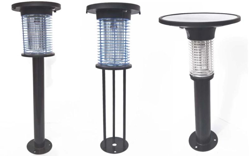 Outdoor Bug Zapper 304stainless Steel Bug Zapper Insect Pest Control Repellent Solar Mosquito Killer Lamp