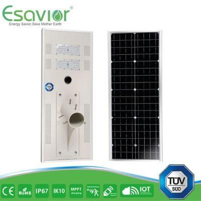 Esavior 30W All in One/Integrated LED Solar Street Lights PT Series for Public Lighting with TUV/Rosh/CE Certificate