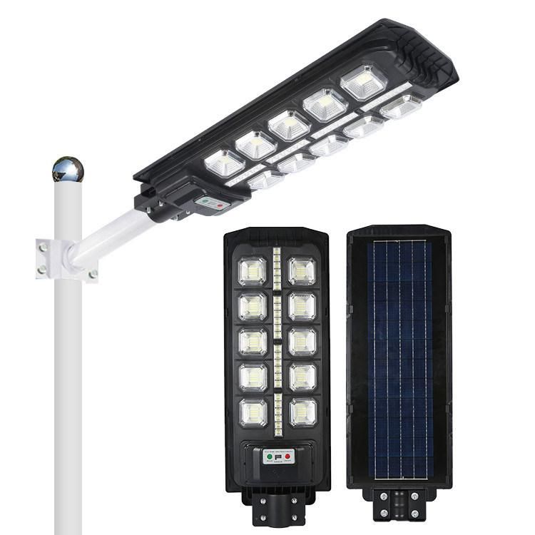 Yaye 2022 Hottest Sell 100W/150W200W/300W/400W Solar LED Street Road Wall Garden Lighting with Lithium Ion Battery/Motion Sensor/Remote Controller/1000PCS Stock