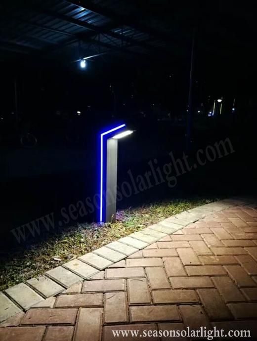 Nice Product Outdoor 5W Solar Panel Garden Lighting Fixture Solar Pathway Light with LED Strip