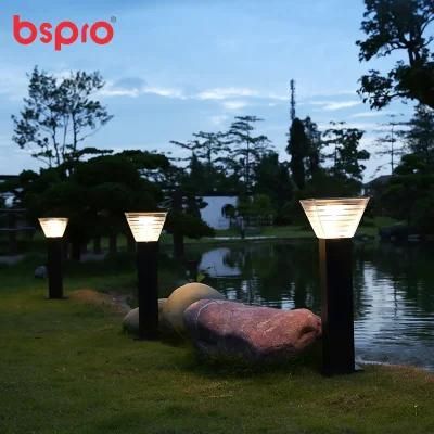 Bspro IP65 Decorative Pathway Yard Park Garden Lamp Outdoor Lights LED Solar Lawn Light