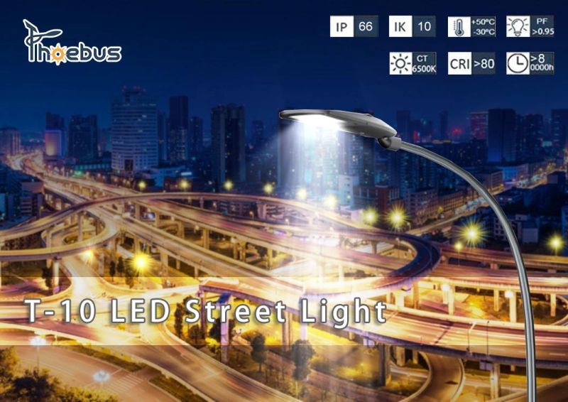 60W~100W Smart Control Txled10-B 5050 LED Street Light>140lm/W