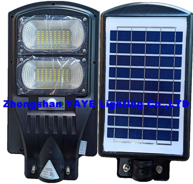 Yaye 2021 Hot Sell 50W/100W/150W/200W/250W/300W Outdoor All in One IP65 Road Integrated Solar LED Street Light