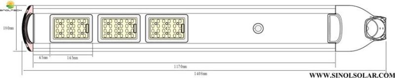 30W Solar LED Light Fixtures for Road Lighting (INL-30W)