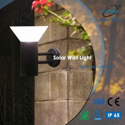 High Lumen LED Solar Wall Light for Outdoor Lighting