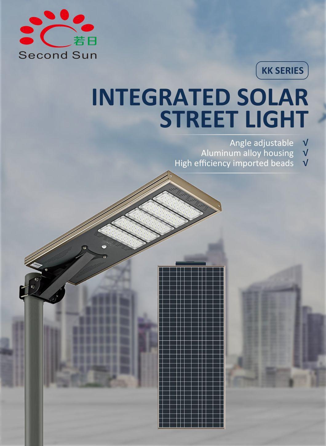 Solar Integrated Allumuim Alloy Solar Street Lamp All in One