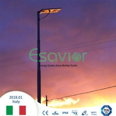 Waterproof IP66 10000 Lumen Integrated Solar LED Street Light