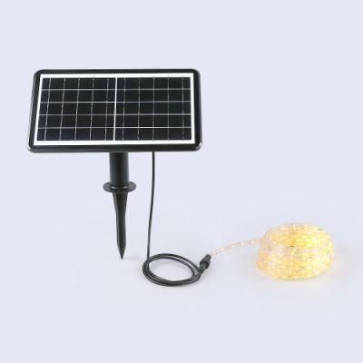 Indoor Outdoor Decoration 2700K 10m 20m Solar Power LED String Lights