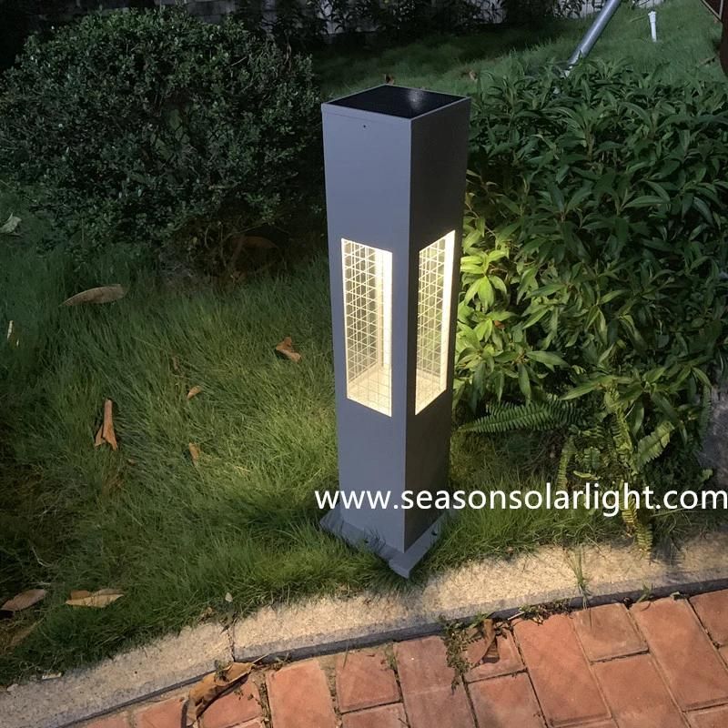 China Lighting Distributor LED Outdoor Walkway Lighting Solar Garden Light with Warm + White LED Lighting