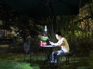 Solar Umbrella Light and Charger Set for All Existing Umbrellas