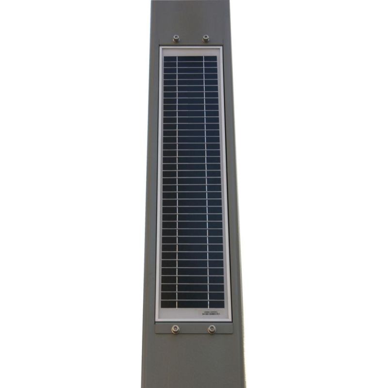 6m Pole Outdoor CCTV Monitoring 60W LED Solar Street Light