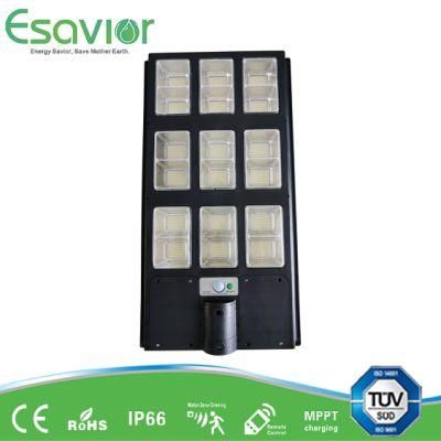 Esavior 300W All in One LED Solar Light for 333 Pathway/Roadway/Garden/Wall Lighting