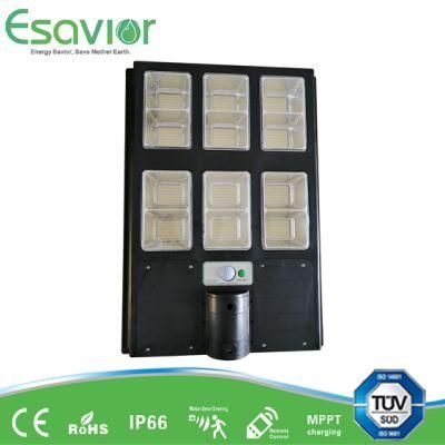 Esavior 200W All in One LED Solar Light 332 for Pathway/Roadway/Garden/Wall Lighting