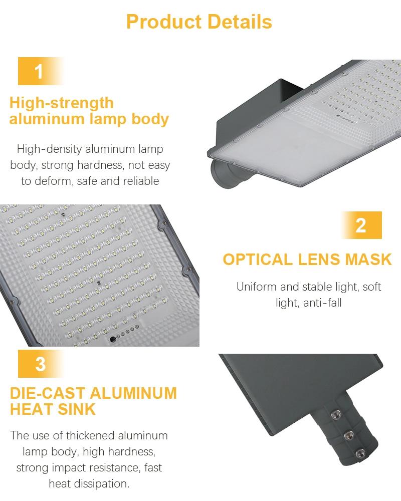 Solar LED Street Light with Lithium Battery