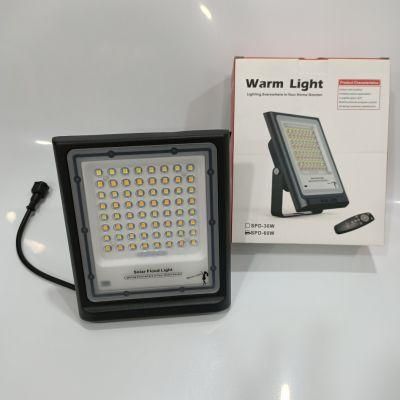 China Supplier for Solar Flood Light with Mix Warm and Nature 3 Model Lighting