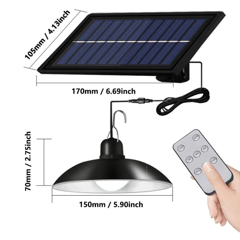 Solar Powered Chandelier Solar Emergency Lights with Solar Power Supply