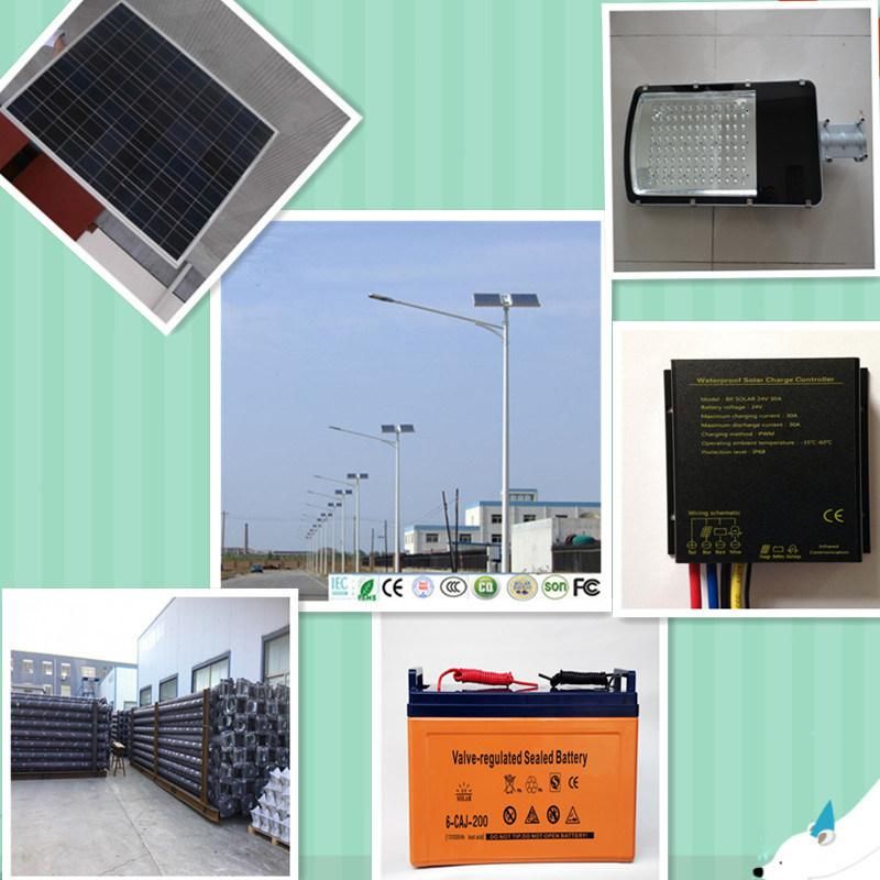 Easy Install 20W to 120W Solar Street Lighting (DXLSD-120)