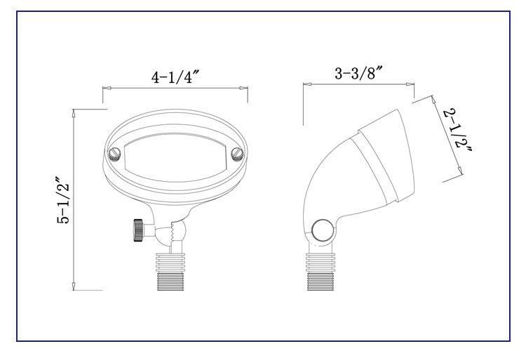 LED Wall Washing&Flood Lighting Fixture for Outdoor Landscape