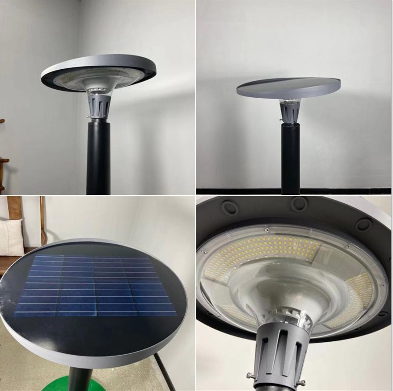 2022 UFO RGB 800W 1200W Outdoor Lighting Street Solar LED Garden Light for Park Parking Lot