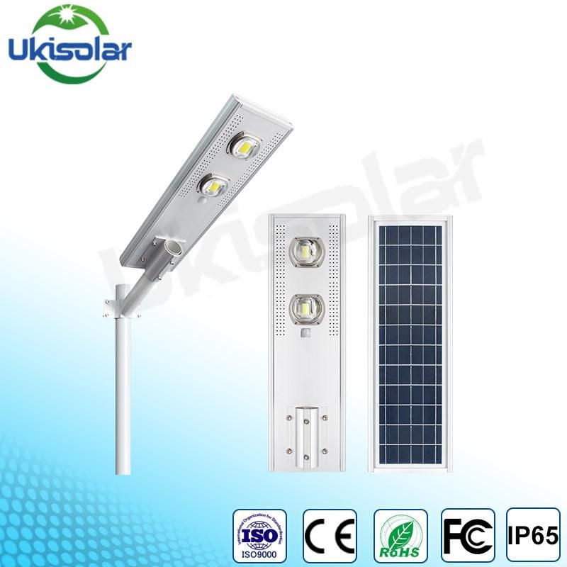 Nigeria Pakistan Spanish Solar Street Light Solar Outdoor Motion Sensor All-in-One/Integrated LED Street Garden Light