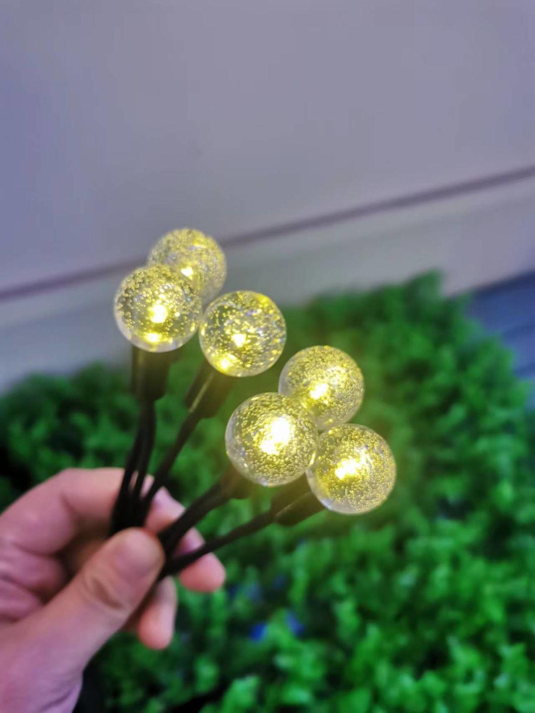 Solar Garden Cherry Blossom Swaying Decoration Lighting