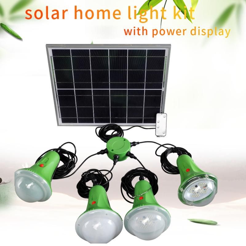 Home Portable Rechargeable Emergency Lamp Torch Bulb Light Flash Lights with Efficient Solar Panel for Camp