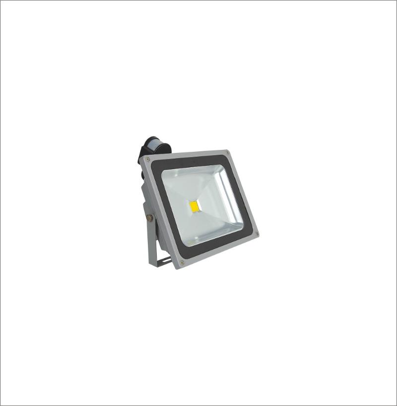 60W RGB Sensor Flood Street Lamp Flood Light Spotlight