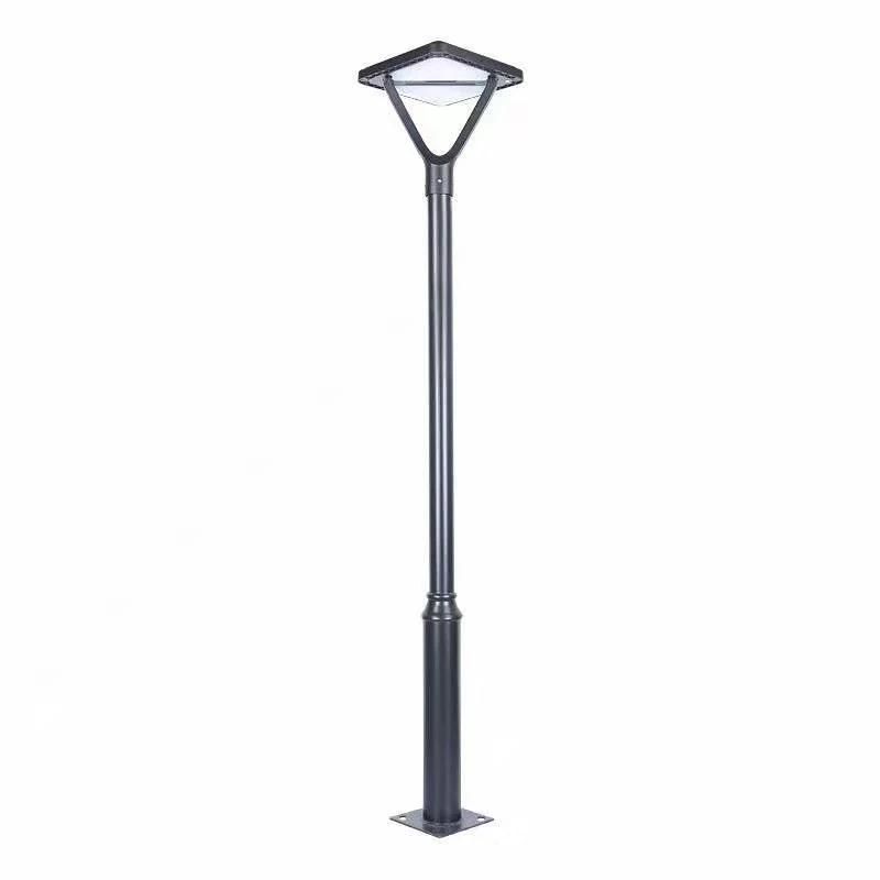 New European Style LED Lighting Lamp Outdoor Pathway Garden Light Solar Parking Lot Lighting with LED Sensor Light