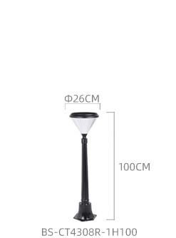 Bspro Manufacturer Yard Park Landscape IP65 Waterproof Outdoor Lighting LED Solar Garden Light