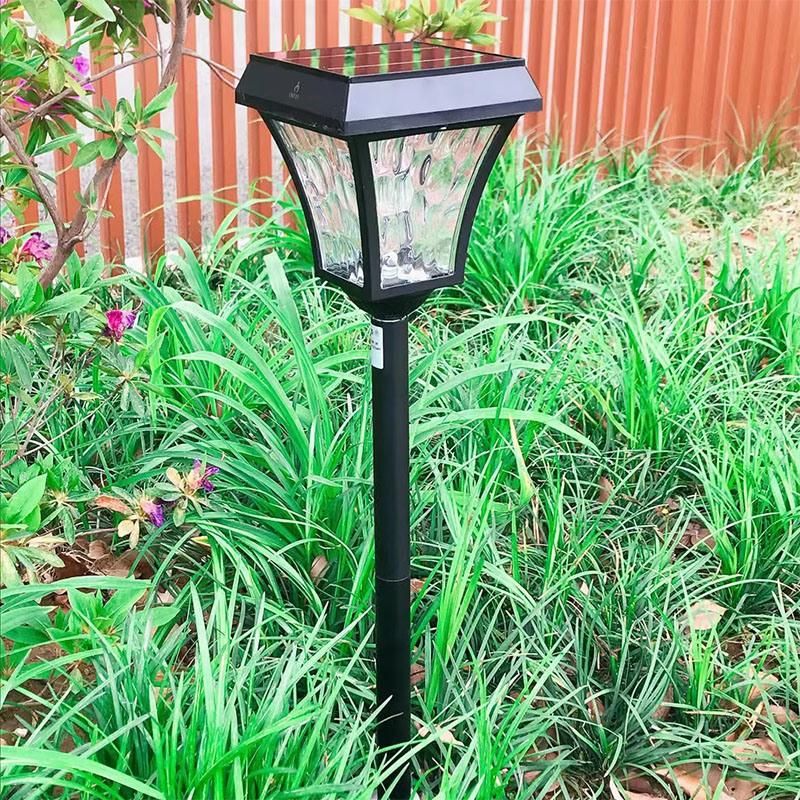 LED Modern Garden Lighting Waterproof Intelligent Light Controlled Solar Lawn Light