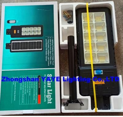 Yaye Hot Sell IP66 Outdoor Solar Lamp All in One Integrated LED Street Light for Garden Parking Highway 500W/400W/300W Stock with 1500PCS