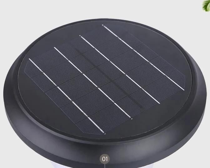 Morden Design Outdoor Waterproof Solar Powered LED Wall Lamps