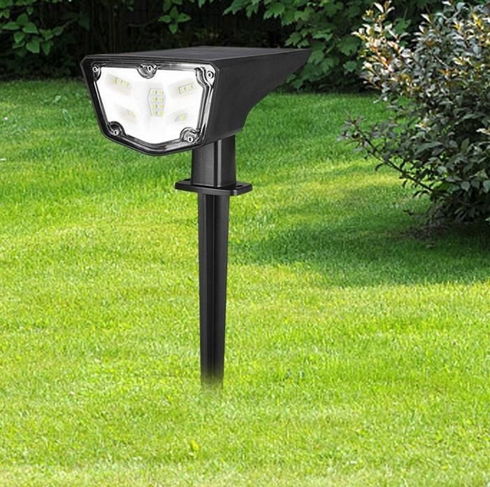 Outdoor Solar Spotlights Adjustable Yard Waterproof Garden Tree Plug Light