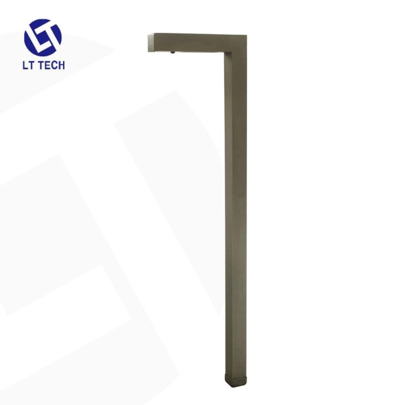 Lt2404 Hot Sale Brass Die Cast Outdoor Rectangular Path Light for Low Voltage Landscape Lighting with G4 Bulb & Bronze Finish