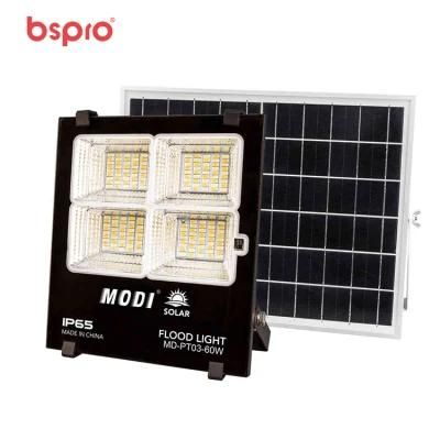 Bspro High Quality Waterproof Aluminum Garden LED Solar Flood Light