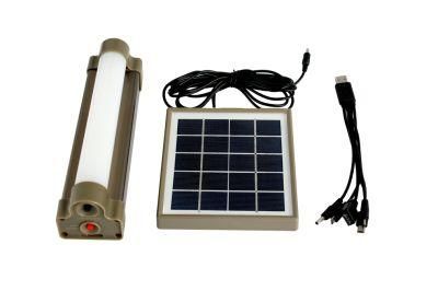 High Brightness 2W/5V Solar LED Tube Lamp/Lantern/Light