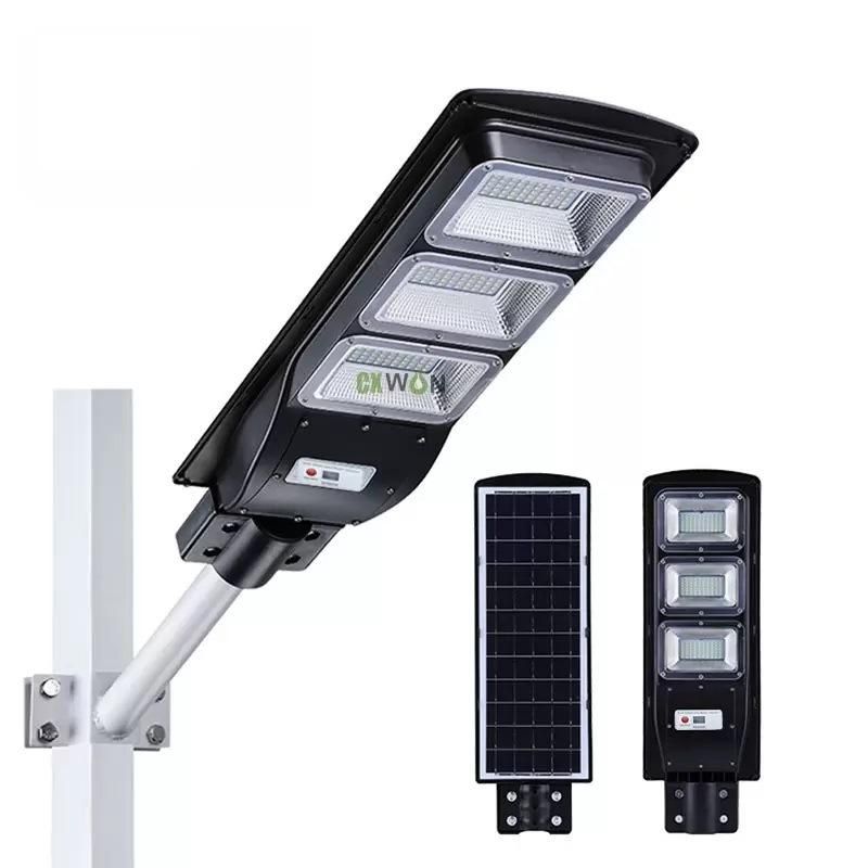 Remote Control IP67 Waterproof Solar Street Lamp 30W 60W 90W